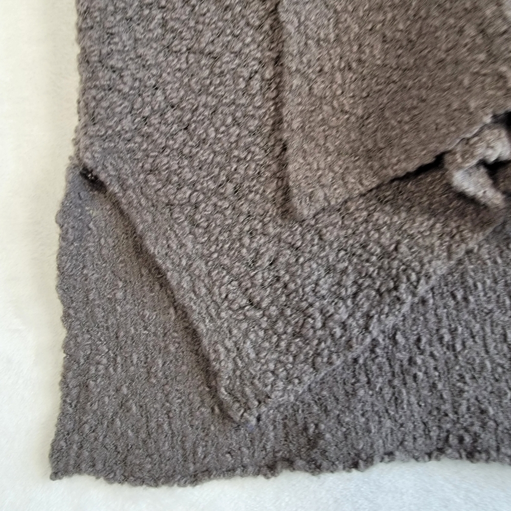 James Perse Wool Shawl Collar Open Cardigan Sweater in Gray, Size 0 (XS) - Picture 6 of 14